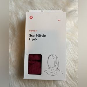 Lululemon Hijab Scarf-Style Wrap MLWI Mulled Wine Red One Size New in Box